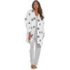 A2Z Ladies Foxbury Sherpa Fluffy Fleece Cardigan Vestaglia da Notte Da Bordo a Bordo Vestaglia Di Peluche Leggera Invernale Calda e Accogliente Da Donna Taglia 8-22
