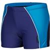 ZAGANO Costume Boxer Bambino 2817 2821 Basic e colorato Made in EU 116-164 | Made in EU, bicolore, poliammide, elastan, resistente al cloro, ad asciugatura rapida, elastico, comodo, per piscina