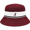Kangol Bermuda Stripe Bucket - Cappello da pescatore rosa elettrico/M, Mirtillo rosso, S