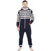 Juicy Trendz Nuovo Progettista Uomo One Taglia One Zip Tutina Cappuccio Tuta Monopezzi