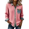 Generic 2026 Camicia Denim Patchwork Donna Manica Lunga Maglione Girocollo Tinta Unita Maglione Top Allenamento Taglie Abbigliamento per Autunno Inverno Primavera Giacca Stretch A Buon Mercato Cappotto, 02