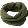 Prettystern scaldacollo tubolare sciarpa ad anello donna di 100% Cachemire Lana sciarpa tubolare collo di Cashmere Verde oliva