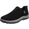 lozssnigzi Scarpe Uomo Senza Lacci, Senza Lacci Pianta Larga Loafer e Mocassini Scarpe da Camminata Escursionismo Trekking Antiscivolo Casual in pelle Slip-on Sneakers