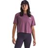 The North Face Evolution Simple Dome Crop RLX SS T-Shirt da Donna Chroma Purple S