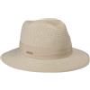 Seeberger Cappello di Paglia Vandia Traveller Donna - da Giardiniere Estivo Cappelli Spiaggia con Nastro in Grosgrain Primavera/Estate Estate - Taglia Unica Natura