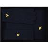 Lyle & Scott Set regalo con guanti, sciarpa e berretto lavorati a maglia