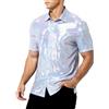 Casey Kevin Paillettes Camicia Uomo Magliette Paillette T-Shirt Metallica Discoteca Vestiti Anni 70 Club Maglietta