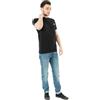 Timberland T-Shirt Girocollo da Uomo Dunstan River Nera Taglia XXL cod A2BPR001