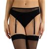 CALZITALY Reggicalze Donna, Lingerie e Intimo, Giarrettiere e reggicalze, Nero Bianco, Naturale, Avorio, Taglie Regular e Curvy, MADE IN ITALY