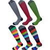 CRV PAJAMAS AND SOCKS CRAVANA Calze Uomo Corte e Lunghe in Cotone Caldo a fantasia Righe Disegni Perfette per la stagione fredda, Alta Moda Italiana Prodotti made in Italy (8111 LUNGO T1, 39-42)