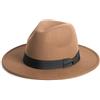 Zylioo S/M/L/XL/XXL Cappello in feltro per uomo e donna, Cappello Fedora Panama con tesa larga, Trilby invernale classico, S