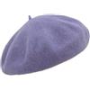 Melegari Berretto Basco Donna | 100% Lana | Margie Beret | Made in EU (lillà 481)
