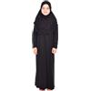Prien Abbigliamento Preghiera per Bambina, Ragazze Abiti Musulmana, Kids Maniche Lunghe Abaya con Hijab, Islam Girls, Vestito Musulmano Donna, Abito Ramadan