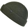 Enter the Complex® Fisherman Beanie, Berretto Uomo e Donna, 100% Lana Merino, a Due Strati, Verde Oliva, Taglia Unica
