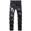 AJTREDYTSLKE Jeans da Lavoro da Uomo Comfort Stretch Denim Gamba Dritta Jeans Relaxed Fit da Uomo