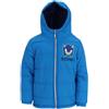 Sonic The Hedgehog Giubbotto Bambino Invernale Blu - Giacca Imbottita con Cappuccio e Zip - Caldo, Leggero e Confortevole - Licenza Ufficiale - Idea Regalo - Taglie 3-8 Anni