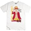 One Piece - Straw Hat Crew - T Shirt Bambino e Ragazzo. Maglia in Cotone. Maglietta vestibilità Regular 12-13