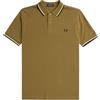 Fred Perry Slim Fit Twin Tipped Polo