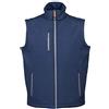 JRC 993930 Vipiteno Gilet in Soft Shell da Uomo Impermeabile Misto Poliestere Chiusura con Zip Tasche Blu Navy (XL)