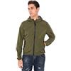 Ciabalù Giubbotto Uomo Impermeabile Double Face Giacca a Vento Slim Fit (XXL, Verde)