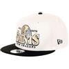 New Era Orleans Saints NFL Helmet Teamcolour White Black 9Fifty Snapback cap
