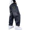 SoLu DAY8 Jeans Bambino Larghi Invernali Comodi Eleganti Pantaloni Denim Ragazzo Baggy Vita Elastici Morbidi Inverno Casual Scuola Outdoor Cowboy Pants