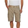 Timezone MaguireTZ - Pantaloncini Cargo da Uomo con Cintura, vestibilità Normale, Pantaloni Corti, Pantaloncini Cargo Estivi, 100% Cotone, Beige, Grigio, Verde, Blu, 29, 30, 31, 32, 33, 34, 36, 38,