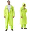 Pahajim Impermeabile Donna Uomo Giacca Antipioggia Lunga, Poncho Leggera Mantello Riutilizzabile Ripstop Con Cappuccio Regolabile