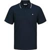 JACK & JONES Plus Size Camicia Polo con Logo | Standard Fit, Con logo, Maniche corte, Casual, Temperatura massima di 40°C ciclo delicato
