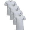 Navigare T-Shirt in 100% Cotone Art.812 Conf. 4 pz Scollo a V Bianco XL