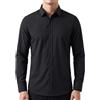 bergxperten Bellutia Camicia Elegante Uomo Manica Lunga Regular Fit, Camicia da Lavoro Senza Stiratura e antipieghe, Elasticizzata e Traspirante per Ufficio e Occasioni Formali