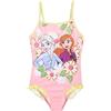 Disney Frozen Bambina Costume da Bagno Un Pezzo (Rosa,4 Anni)