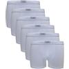 Liabel Boxer da Uomo Art.220 Confezione da 6 Pz Bianco XXL