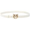 Pinko Donna Cintura, Z14q Bianco Seta-Antique Gold, XS