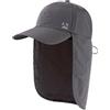 TOP-EX XL/XXL Cappellino da baseball impermeabile da uomo con aletta per il collo, protezione UV, cappello da sole da donna, pieghevole, cappello estivo Safari, per escursioni, outdoor, traspirante,