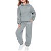 SoLu DAY8 Tuta Bambino Completa Invernale Felpa Con Cappuccio E Pantaloni Baggy Larghi 2-13 anni Tute Ragazza Bambine Inverno Outfit Comodi Eleganti Sportiva Jogging