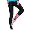nadamuSun Pantaloni da Nuoto per Le Donne Surf Leggings da Nuoto Pantaloni da Nuoto Collant Elastici Leggings(Black,S)