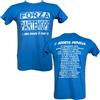 Generico T-Shirt Forza Partenope Coro 1 Agosto Pioveva, Maglia da Tifoso Napoli, 100% Cotone, Stampa Fronte-Retro, Taglie da Adulto