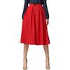 Urban GoCo Donna Svasate Una linea Gonna longuette con tasche