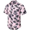 Enlision Camicia Hawaiana Uomo Manica Corta Estiva Rose Floreale Casual Camicie Stampa Hawaiane Spiaggia Vacanza con Tasca XL