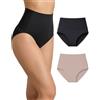 Risalti Pancera Contenitiva Donna Vita Alta con Slip Morbido - Mutande Contenitive Donna Senza Cuciture, Intimo Modellante Pancia Piatta in Confortevole Microfibra - Made in Italy