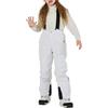 Generisch Guanto Impermeabile Caldo Sci Pantaloni Da Snowboard Per Ragazzi Ragazze Giacca Invernale 156, bianco, 13