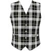 Kilts Boutique Dress Gordon Scottish Tartan Gilet Formale Uomo Gilet con Retro Foderato, Cinghia Regolabile, Abito Gordon Tartan, 54