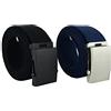 UPGRADE 3STYLE Cintura con fibbia scorrevole tipo militare (BLU NIKEL 1-4cm)