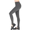 FUTURO FASHION Leggings lunghi, moda invernale, spessi, per tenere al caldo, rivestimento interno con pile, cotone pesante, taglia: 8-22 LS Graphite 42 (M)