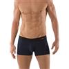 ALBERT KREUZ Boxer Aderenti da Uomo in Micromodal Elasticizzato e Traspirante, Color Blu Marino S