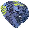 Wollhuhn Cappellino Shorties Beanie/Beanie/Beanie/Berretto lavorato a maglia/berretto per bambini, comodo, in jersey a due strati, foderato, per le mezze stagioni (tessuti ecologici/biologici)