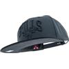 Mitchell & Ness NBA Resist 3D Arch Snapback Baseballkappe - Chicago Bulls, Größenverstellbar, Grau