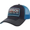 Stetson Cappellino Heritage Glow in The Dark Uomo - Trucker cap Berretto Baseball Mesh Snapback, con Visiera, Visiera Primavera/Estate Estate - Taglia Unica Blu Scuro