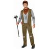 Fun Shack Costume Spazzacamino Uomo, Costume Halloween Uomo, M | Maglietta, Pantaloni, Cappello, Sciarpa & Scopa, Stile Vittoriano, Perfetto per Halloween, Ideale per Travestirsi